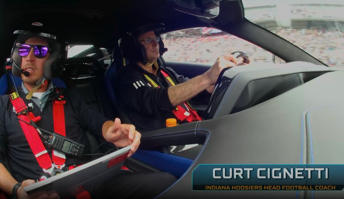 Curt Cignetti 获邀担任 v66体育 名誉领跑车司机，见证印第安纳州体育传奇